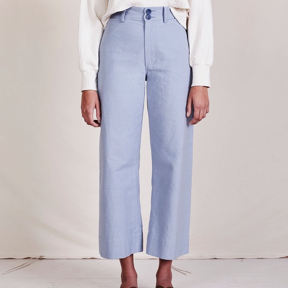 Apiece Apart Pants - Apiece Apart Merida Pants in Dusty Blue